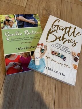 Gentle Babies by Debra Raybern - White & Green Covers